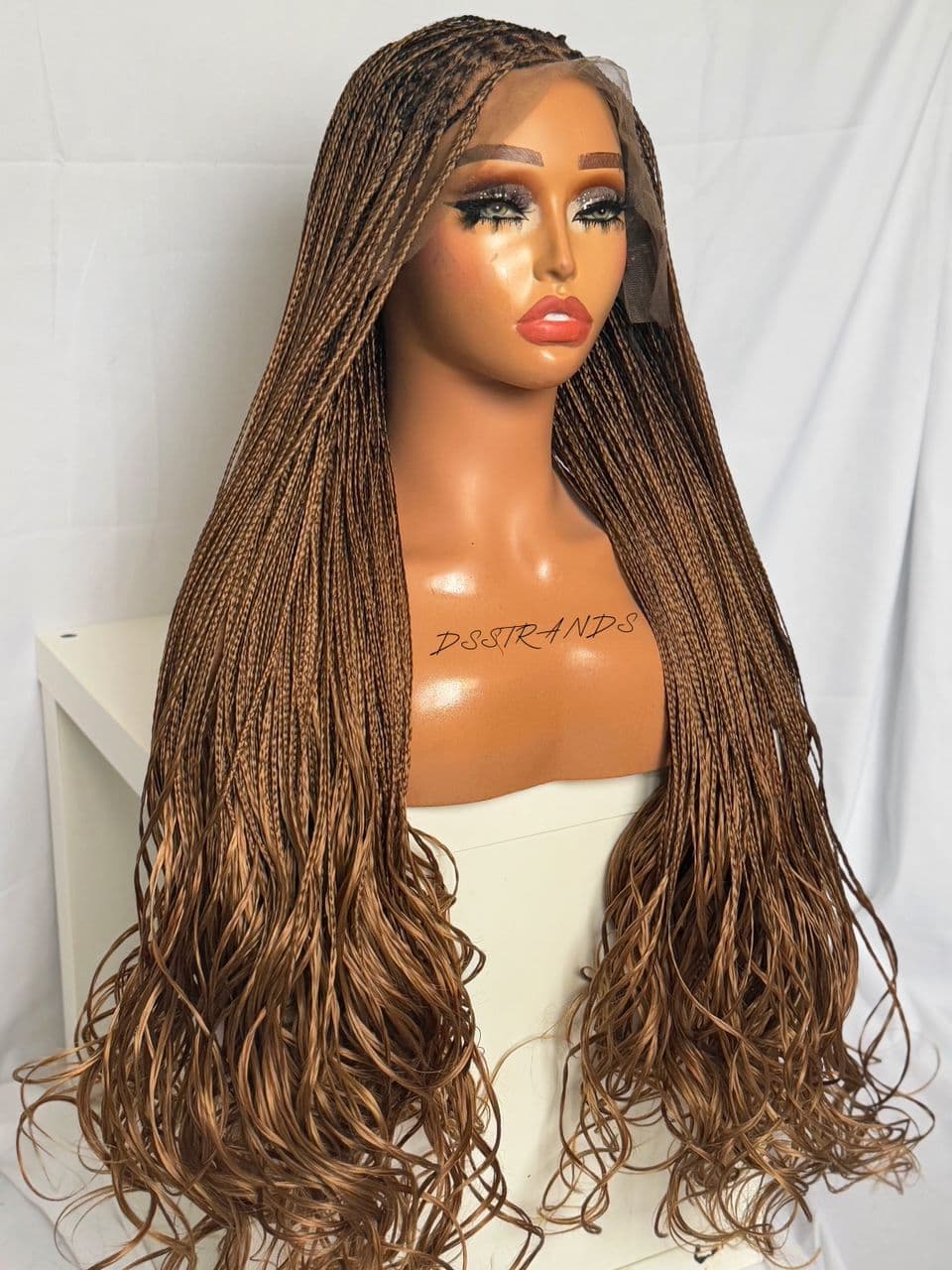 30" French curl (blonde)